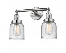 Innovations Lighting 208-SN-G54 - Bell - 2 Light - 16 inch - Brushed Satin Nickel - Bath Vanity Light