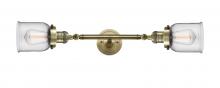 Innovations Lighting 208L-AB-G52 - Bell - 2 Light - 5 inch - Antique Brass - Bath Vanity Light