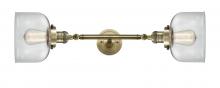 Innovations Lighting 208L-AB-G72 - Bell - 2 Light - 8 inch - Antique Brass - Bath Vanity Light