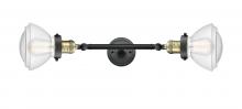 Innovations Lighting 208L-BAB-G324 - Olean - 2 Light - 7 inch - Black Antique Brass - Bath Vanity Light