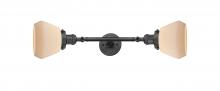 Innovations Lighting 208L-OB-G171 - Fulton - 2 Light - 7 inch - Oil Rubbed Bronze - Bath Vanity Light