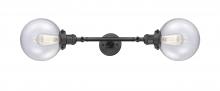 Innovations Lighting 208L-OB-G204-8 - Beacon - 2 Light - 8 inch - Oil Rubbed Bronze - Bath Vanity Light