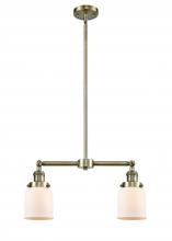 Innovations Lighting 209-AB-G51 - Bell - 2 Light - 21 inch - Antique Brass - Stem Hung - Island Light