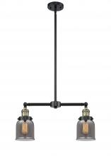 Innovations Lighting 209-BAB-G53 - Bell - 2 Light - 21 inch - Black Antique Brass - Stem Hung - Island Light