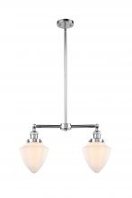 Innovations Lighting 209-PC-G661-7 - Bullet - 2 Light - 24 inch - Polished Chrome - Stem Hung - Island Light