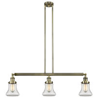 Innovations Lighting 213-AB-G192-LED - Bellmont - 3 Light - 39 inch - Antique Brass - Stem Hung - Island Light