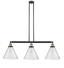 Innovations Lighting 213-BAB-G44-L - Cone - 3 Light - 44 inch - Black Antique Brass - Stem Hung - Island Light