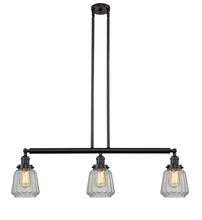 Innovations Lighting 213-OB-G142 - Chatham - 3 Light - 39 inch - Oil Rubbed Bronze - Stem Hung - Island Light