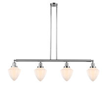 Innovations Lighting 214-PC-G661-7 - Bullet - 4 Light - 50 inch - Polished Chrome - Stem Hung - Island Light