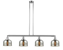 Innovations Lighting 214-PC-G78 - Bell - 4 Light - 53 inch - Polished Chrome - Stem Hung - Island Light