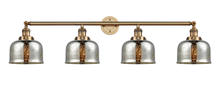 Innovations Lighting 215-BB-G78 - Bell - 4 Light - 45 inch - Brushed Brass - Bath Vanity Light