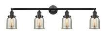 Innovations Lighting 215-OB-G58 - Bell - 4 Light - 43 inch - Oil Rubbed Bronze - Bath Vanity Light