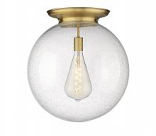 Innovations Lighting 221-1F-BB-G204-18 - Beacon - 1 Light - 18 inch - Brushed Brass - Flush Mount