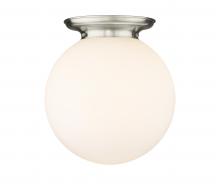 Innovations Lighting 221-1F-SN-G201-16 - Beacon - 1 Light - 16 inch - Satin Nickel - Flush Mount