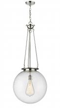 Innovations Lighting 221-1P-PN-G204-18 - Beacon - 1 Light - 18 inch - Polished Nickel - Chain Hung - Pendant