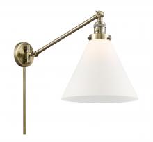 Innovations Lighting 237-AB-G41-L-LED - Cone - 1 Light - 12 inch - Antique Brass - Swing Arm