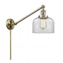 Innovations Lighting 237-AB-G72 - Bell - 1 Light - 8 inch - Antique Brass - Swing Arm