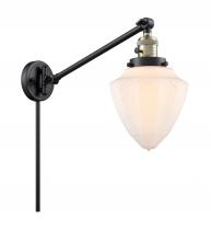 Innovations Lighting 237-BAB-G661-7 - Bullet - 1 Light - 7 inch - Black Antique Brass - Swing Arm