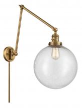 Innovations Lighting 238-BB-G204-12 - Beacon - 1 Light - 12 inch - Brushed Brass - Swing Arm