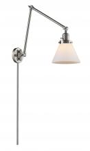 Innovations Lighting 238-SN-G41-LED - Cone - 1 Light - 8 inch - Brushed Satin Nickel - Swing Arm