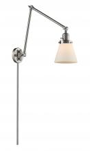 Innovations Lighting 238-SN-G61-LED - Cone - 1 Light - 8 inch - Brushed Satin Nickel - Swing Arm