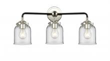 Innovations Lighting 284-3W-BPN-G52 - Bell - 3 Light - 23 inch - Black Polished Nickel - Bath Vanity Light