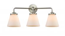 Innovations Lighting 284-3W-SN-G61 - Cone - 3 Light - 24 inch - Brushed Satin Nickel - Bath Vanity Light