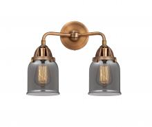 Innovations Lighting 288-2W-AC-G53-LED - Bell - 2 Light - 13 inch - Antique Copper - Bath Vanity Light