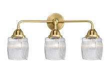 Innovations Lighting 288-3W-SG-G302 - Colton - 3 Light - 24 inch - Satin Gold - Bath Vanity Light