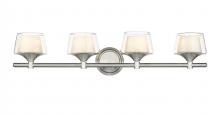 Innovations Lighting 311-4W-SN-CLW - Laguna - 4 Light - 33 inch - Satin Nickel - Bath Vanity Light