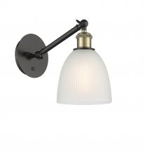 Innovations Lighting 317-1W-BAB-G381 - Castile - 1 Light - 6 inch - Black Antique Brass - Sconce