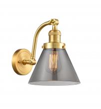 Innovations Lighting 515-1W-SG-G43 - Cone - 1 Light - 8 inch - Satin Gold - Sconce