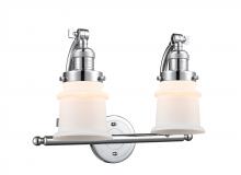 Innovations Lighting 515-2W-PC-G181S - Canton - 2 Light - 18 inch - Polished Chrome - Bath Vanity Light