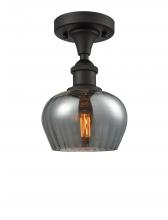 Innovations Lighting 516-1C-OB-G93-LED - Fenton - 1 Light - 7 inch - Oil Rubbed Bronze - Semi-Flush Mount