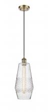 Innovations Lighting 516-1P-AB-G684-7 - Windham - 1 Light - 7 inch - Antique Brass - Cord hung - Mini Pendant