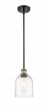 Innovations Lighting 516-1S-BAB-G558-6CL - Bella - 1 Light - 6 inch - Black Antique Brass - Mini Pendant