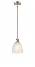 Innovations Lighting 516-1S-SN-G381 - Castile - 1 Light - 6 inch - Brushed Satin Nickel - Mini Pendant