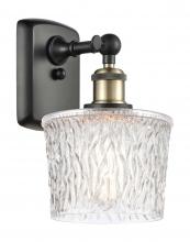 Innovations Lighting 516-1W-BAB-G402 - Niagara - 1 Light - 7 inch - Black Antique Brass - Sconce