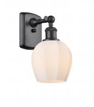 Innovations Lighting 516-1W-BK-G461-6 - Norfolk - 1 Light - 6 inch - Matte Black - Sconce