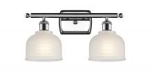 Innovations Lighting 516-2W-PC-G411 - Dayton - 2 Light - 16 inch - Polished Chrome - Bath Vanity Light