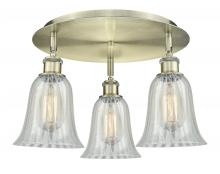 Innovations Lighting 516-3C-AB-G2811 - Hanover - 3 Light - 18 inch - Antique Brass - Flush Mount