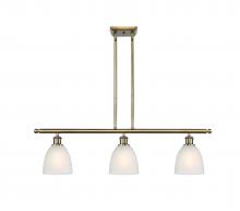 Innovations Lighting 516-3I-AB-G381 - Castile - 3 Light - 36 inch - Antique Brass - Cord hung - Island Light