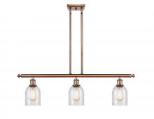 Innovations Lighting 516-3I-AC-G259 - Caledonia - 3 Light - 36 inch - Antique Copper - Cord hung - Island Light