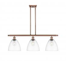 Innovations Lighting 516-3I-AC-GBD-92 - Bristol - 3 Light - 36 inch - Antique Copper - Cord hung - Island Light