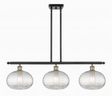 Innovations Lighting 516-3I-BAB-G555-10CL - Ithaca - 3 Light - 37 inch - Black Antique Brass - Cord hung - Island Light