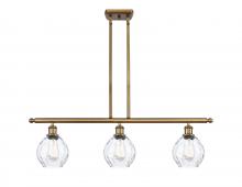 Innovations Lighting 516-3I-BB-G362 - Waverly - 3 Light - 36 inch - Brushed Brass - Cord hung - Island Light