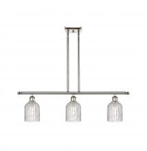 Innovations Lighting 516-3I-PN-G559-5CL - Bridal Veil - 3 Light - 36 inch - Polished Nickel - Cord hung - Island Light