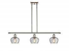 Innovations Lighting 516-3I-PN-G92 - Fenton - 3 Light - 36 inch - Polished Nickel - Cord hung - Island Light