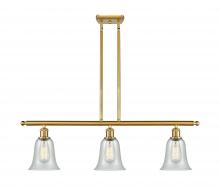 Innovations Lighting 516-3I-SG-G2812 - Hanover - 3 Light - 36 inch - Satin Gold - Cord hung - Island Light