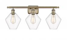 Innovations Lighting 516-3W-AB-G652-8 - Cindyrella - 3 Light - 28 inch - Antique Brass - Bath Vanity Light